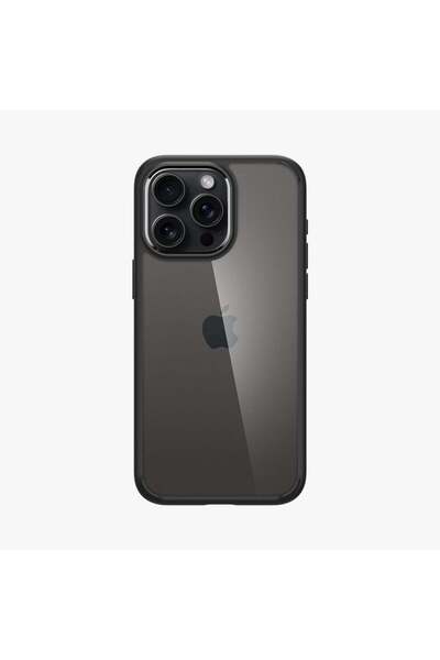Spigen جراب آيفون 15 برو ماكس فائق التهجين أسود مطفي - ACS06570
