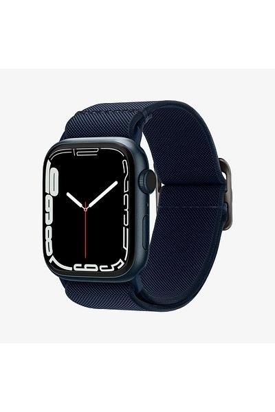 Spigen ساعة أبل 41 ملم/40 ملم/38 ملم - حبل لايت فيت كحلي AMP02291