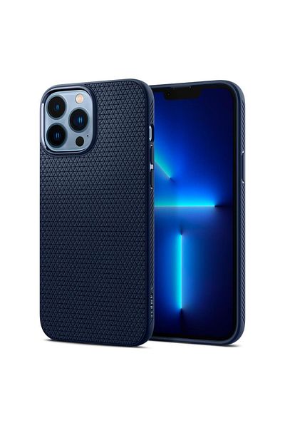 Spigen iPhone 13 Pro - Liquid Air Navy Blue Case, ACS03259