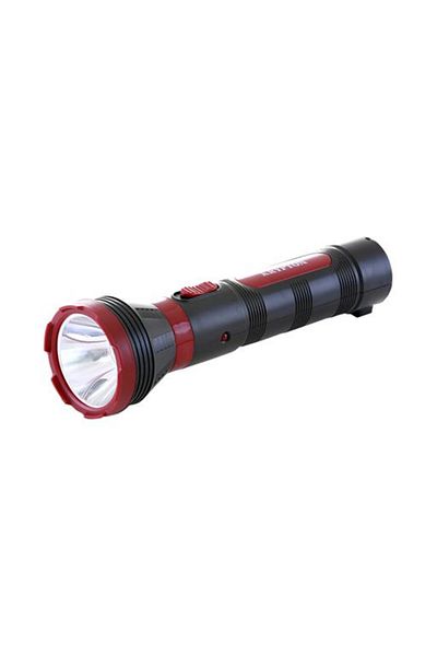 KRYPTON KNFL5005  4V 900mAh Rechargeable LED Plastic Torch - High Power Flashlight Super Bright Torc