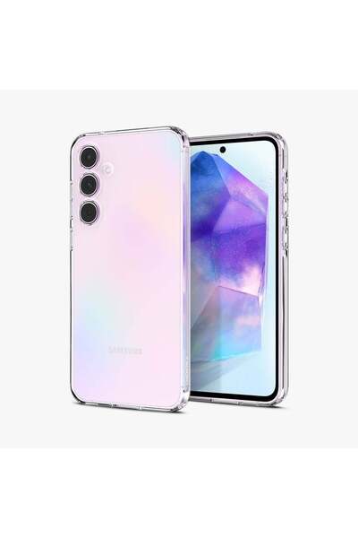 Spigen Galaxy A55 Kılıf Liquid Crystal 4 Tarafı Tam Koruma Crystal Clear - ACS07537