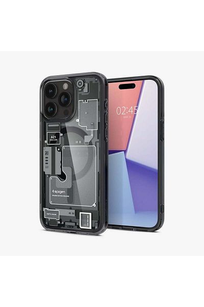 Spigen iPhone 14 Pro Max Case Ultra Hybrid Zero One MagFit MagSafe feature Black - ACS05539