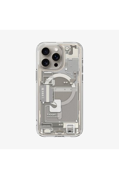 Spigen iPhone 15 Pro - Υβριδική Θήκη Ultra, MagFit MagSafe, Φυσικό Τιτάνιο - ...