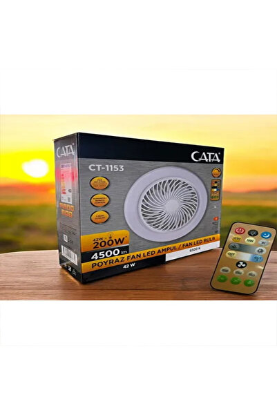 Cata CT-1153 42 Watt Poyraz Fan Led Ampul Beyaz Işık