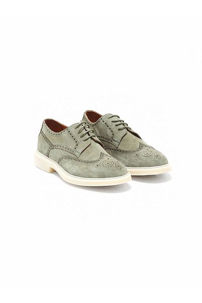 Kip Light Khaki Colored Shoes