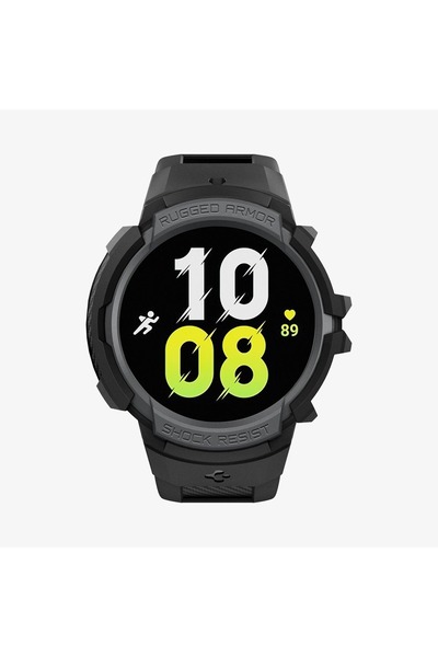 Spigen Galaxy Watch 5 / 4 (40mm) Θήκη & Λουράκι Rugged Armor Pro Ανθρακί Γκρι...