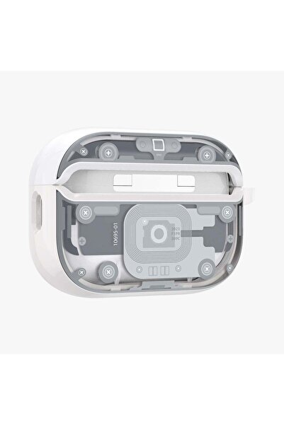 Spigen AirPods Pro (2Nd Generation) Compatible Case Ultra Hybrid Zero One White with Magfit Magsafe - Ac