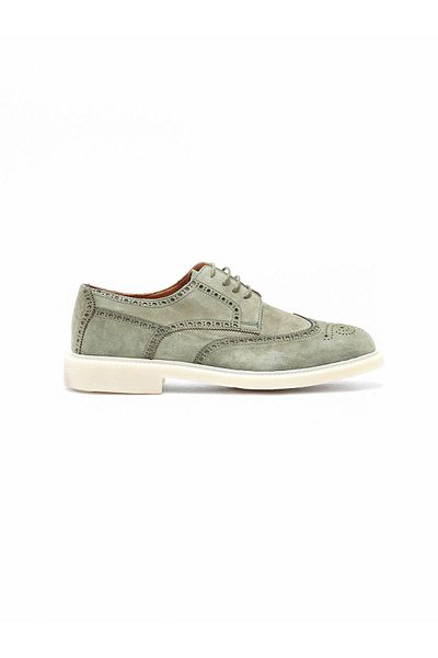 Kip Light Khaki Colored Shoes