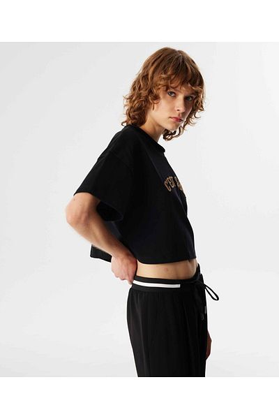 Twist Tricou cu aplicație slogan