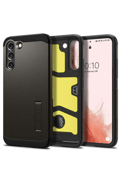 Spigen Θήκη Galaxy S22 5G Tough Armor Gunmetal - Acs03992