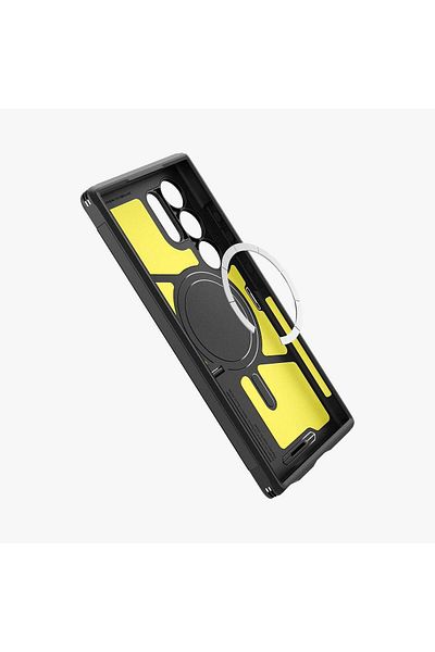 Spigen Galaxy S24 Ultra - Tough Armor Case and Magfit Black, Acs07303