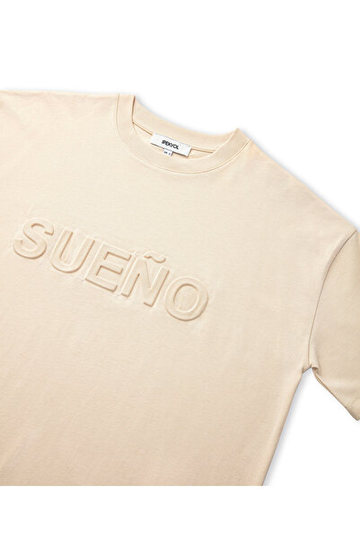 İpekyol 3d sloganlı tişört