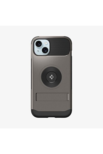 Spigen Θήκη iPhone 15 Slim Armor MagFit Gunmetal με MagSafe - ACS06486
