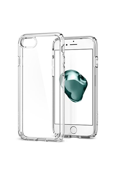 Spigen İphone Se (2022 / 2020) / 8 / 7 Kılıf Ultra Hybrid 2 Crystal Clear - 0...