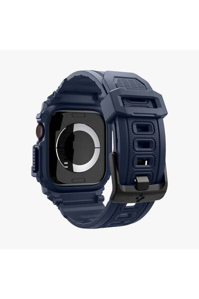 Spigen Apple Watch 42mm - Series 10 Rugged Armor Pro with Case and Band Strap
