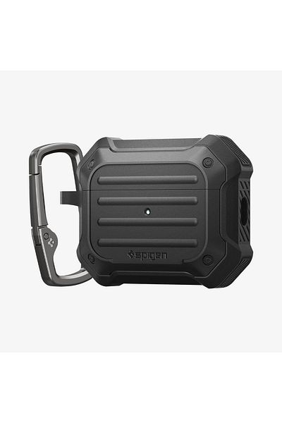 Spigen AirPods Pro (2nd generation) Case Tough Armor MagFit MagSafe feature Black - ACS05480
