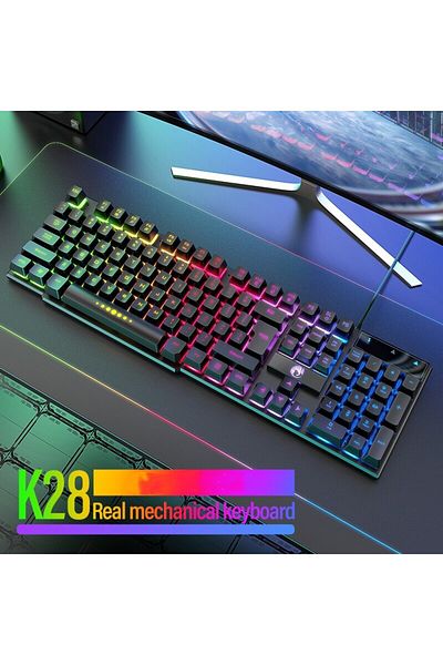 Choice Computer Keyboard Waterproof Portable Gaming Keyboard Backlit Ergonomics Colorful Keyboard Comput...