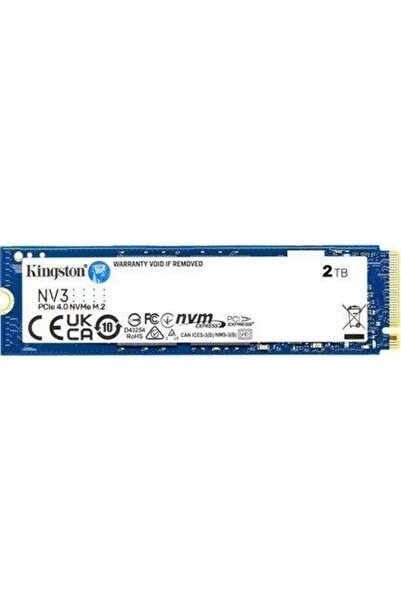 Genel Markalar 2 TB KINGSTON NV3 M.2 NVME PCIE GEN4 6000/5000MBS SNV3S/2000G
