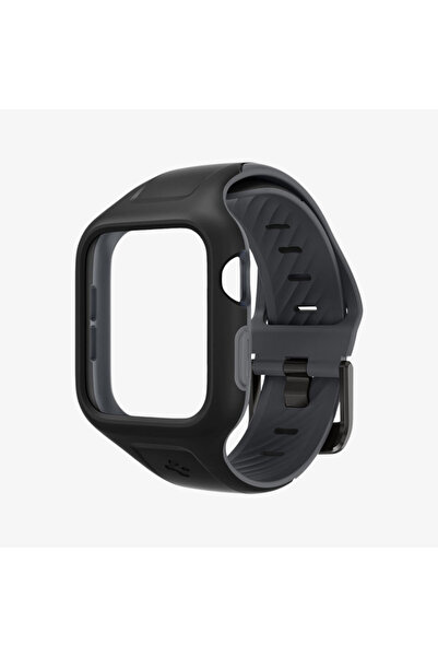 Spigen Apple Watch 40mm (Seri SE2/6/SE/5/4) Kılıf & Kordon Kayış Liquid Air Pro Black - AMP02020