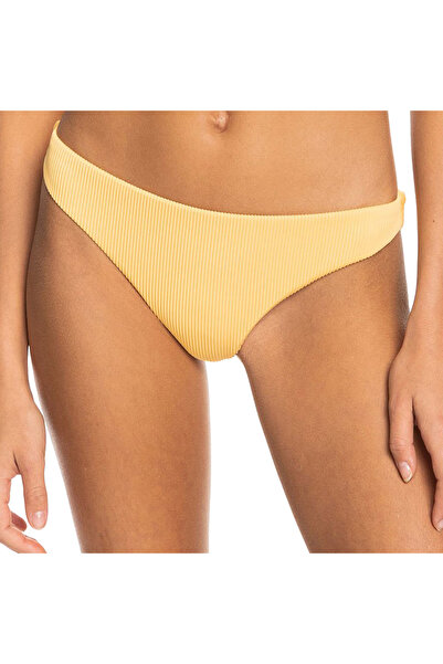 Roxy Rib Love The Baja Γυναικείο κίτρινο μπικίνι κάτω μέρος ΓΥΝΑΙΚΕΙΟ ΜΠΙΚΙΝΙ ΚΑΤΩ ΜΕΡΙΔΑ ERJX404386