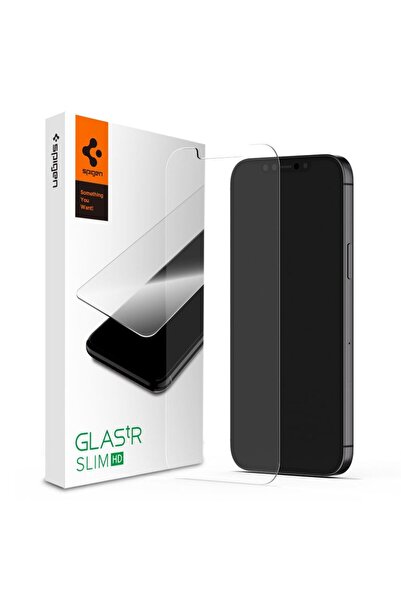 Spigen Protector de ecran din sticla pentru iPhone 12 / iPhone 12 Pro Glas.tR...