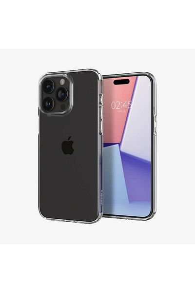 Spigen iPhone 15 Pro Case Crystal Flex Crystal Clear - ACS06468
