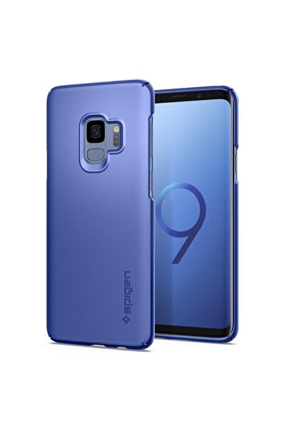 Spigen Galaxy S9 Kılıf Thin Fit Blue Coral