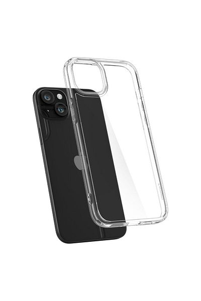 Spigen IPhone 15 - Case Crystal Hybrid, Clear as Crystal ACS06483