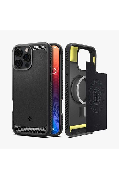 Spigen iPhone 16 Pro Max - Case Rugged Armor with Magfit Magsafe