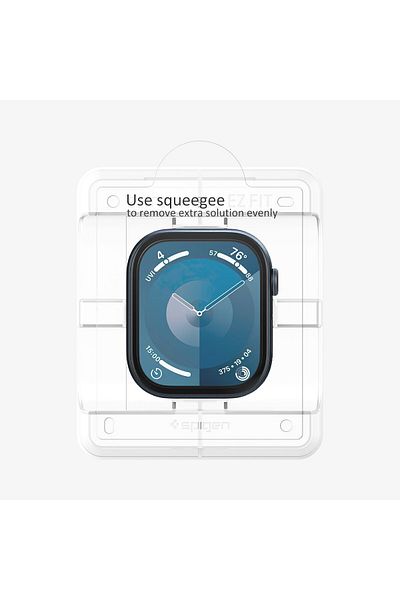 Spigen Apple Watch 42mm Serial 10 Screen Protector Easy Install Elite Shield Ez Fit (2 Pcs)