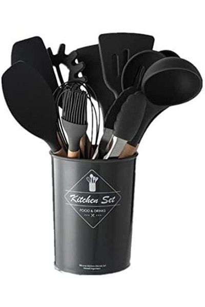 Primo Plus 11-Piece Cookware Set Black/Brown