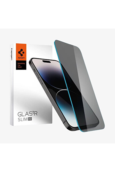 Spigen İphone 14 Pro Max Hayalet Cam Ekran Koruyucu Glas.tr Slim Privacy Hd -...
