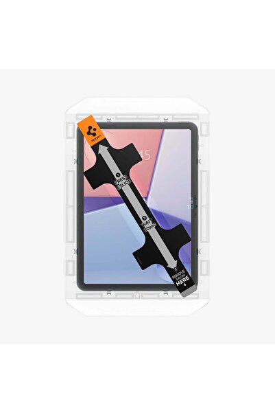 Spigen Protector de ecran iPad Air 11 inch, Protector de ecran Spigen GLAS.tR EZ Fit