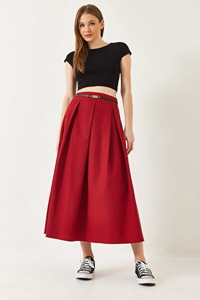 Bianco Lucci Dámská sukně s páskem 5000 60261278