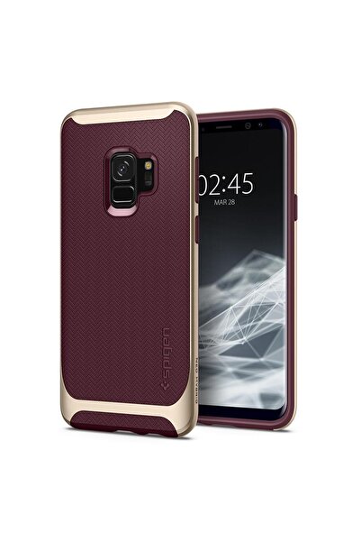 Spigen Galaxy S9 Kılıf Neo Hybrid Burgundy - 592CS22857