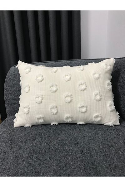 LILYUM Home Bohemian Punch με μοτίβο μπεζ διακοσμητικό κάλυμμα μαξιλαριού 35x50 cm