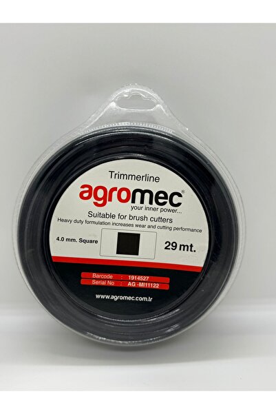 AGROMEC 4.0mmx29m 4köşeli Tırpan Misinası