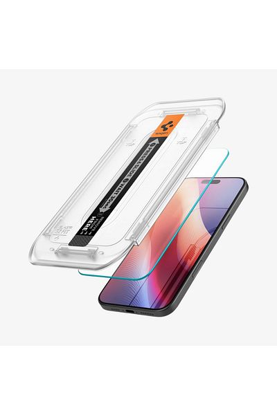Spigen iPhone 16 Pro Max - Camera Screen Protector, Easy Installation, Glas.Tr Ez Fit Slim Hd