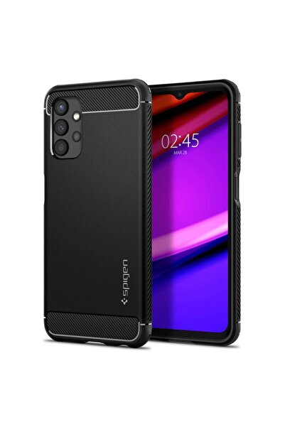 Spigen Galaxy A13 Kılıf Rugged Armor Matte Black - ACS04157