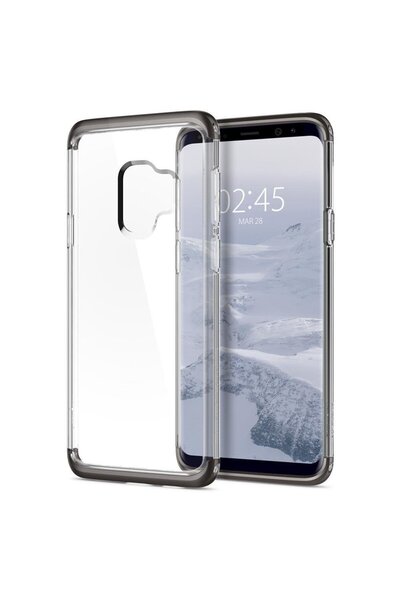 Spigen Galaxy S9 Kılıf Neo Hybrid NC Crystal Gunmetal - 592CS22851