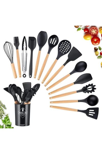 Primo Plus 11-Piece Cookware Set Black/Brown