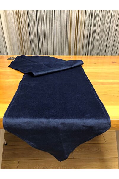 Becenhouse Albastru închis catifea (babyface) Runner din țesătură (față de masă)