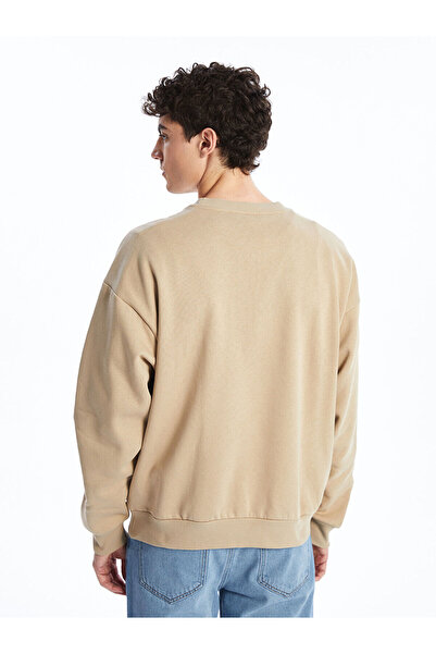 LC Waikiki Ανδρικό φούτερ με μακρυμάνικη λαιμόκοψη