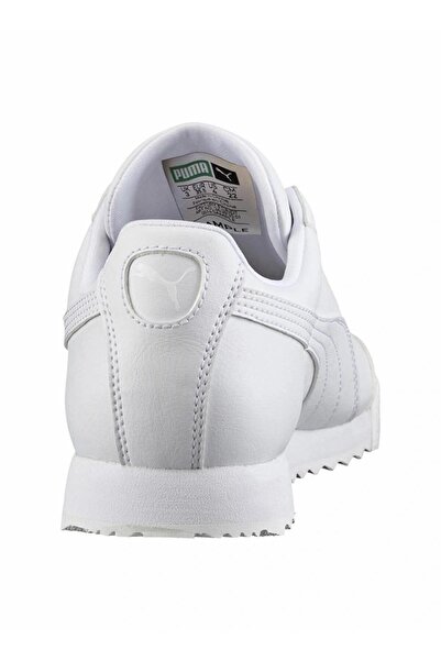 Puma 354259141 Roma Basic Jr λευκό-ανοιχτό γκρι
