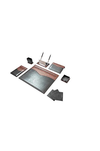 Gülpaş 904 Lüks Sümen Takımı 10 Parça Siyah/kahve