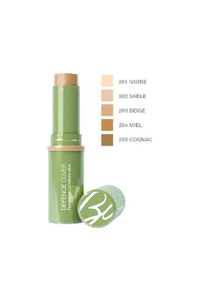 BioNike Defense Cover Corrective Stick Foundation Spf30 10 ml - No: 205 Cognac