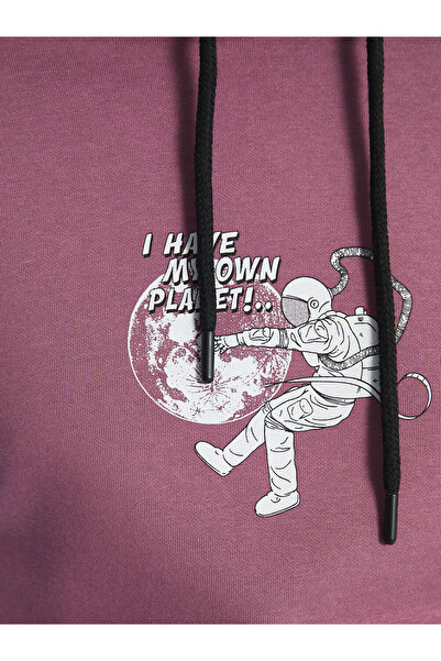 LC Waikiki Ανδρικό φούτερ με μακρυμάνικο εμπριμέ