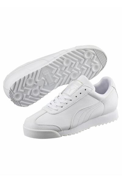 Puma 354259141 Roma Basic Jr біло-світло-сірий