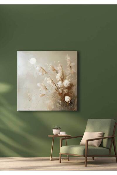 Voovart Soyut Modern Çiçek Dekoratif Kanvas Tablo – VOOV2751