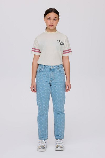 Tyess BG Store Pantaloni din denim pentru fete